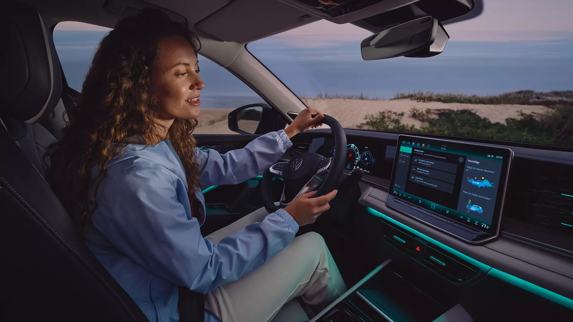 Modern technology, classic Volkswagen comfort