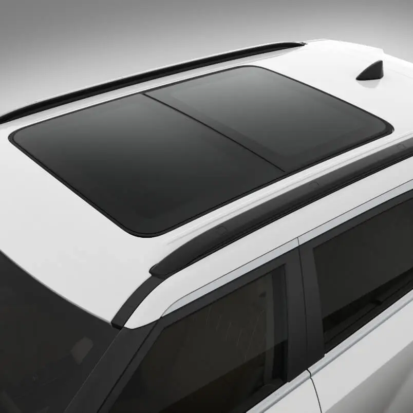 Panoramic glass sunroof