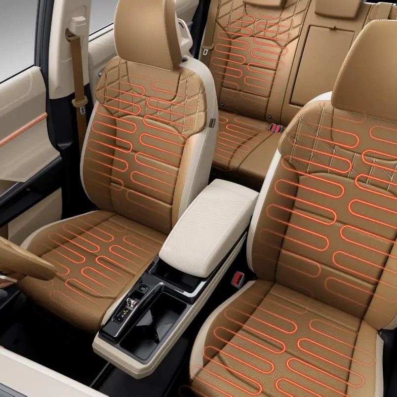 Heated & ventilated front seats