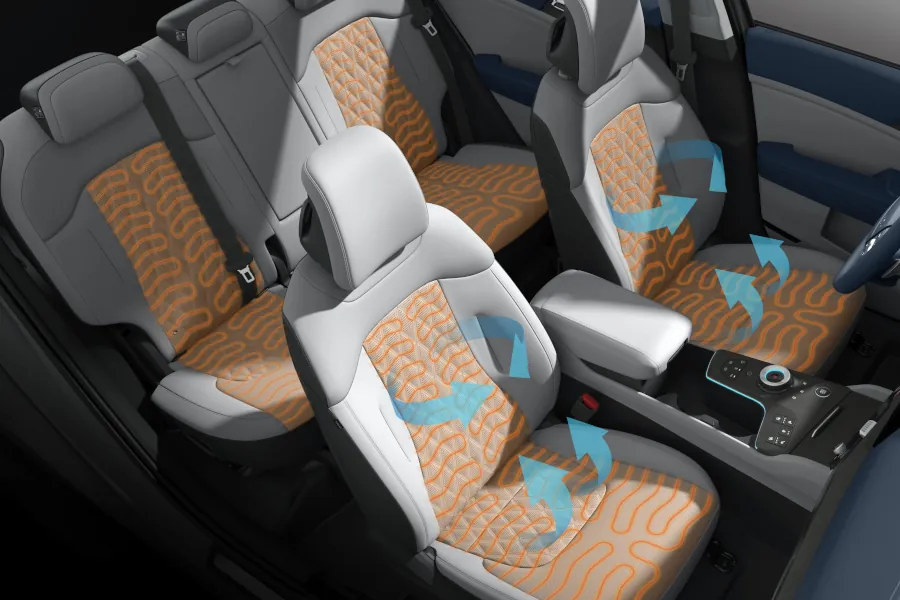 Heated & ventilated seats