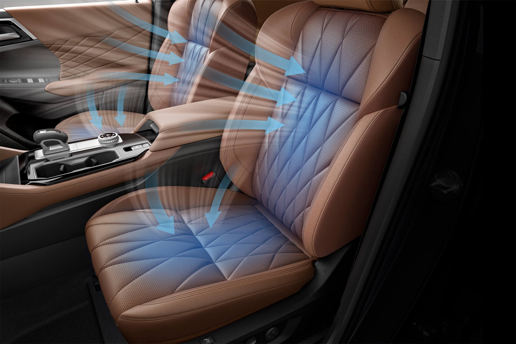 Ventilated front seatsO11