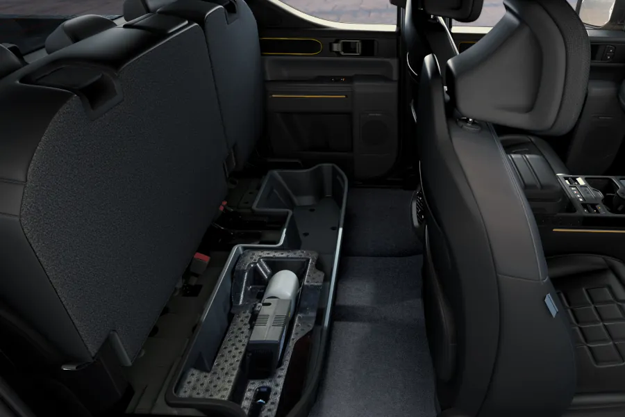 Underseat storage