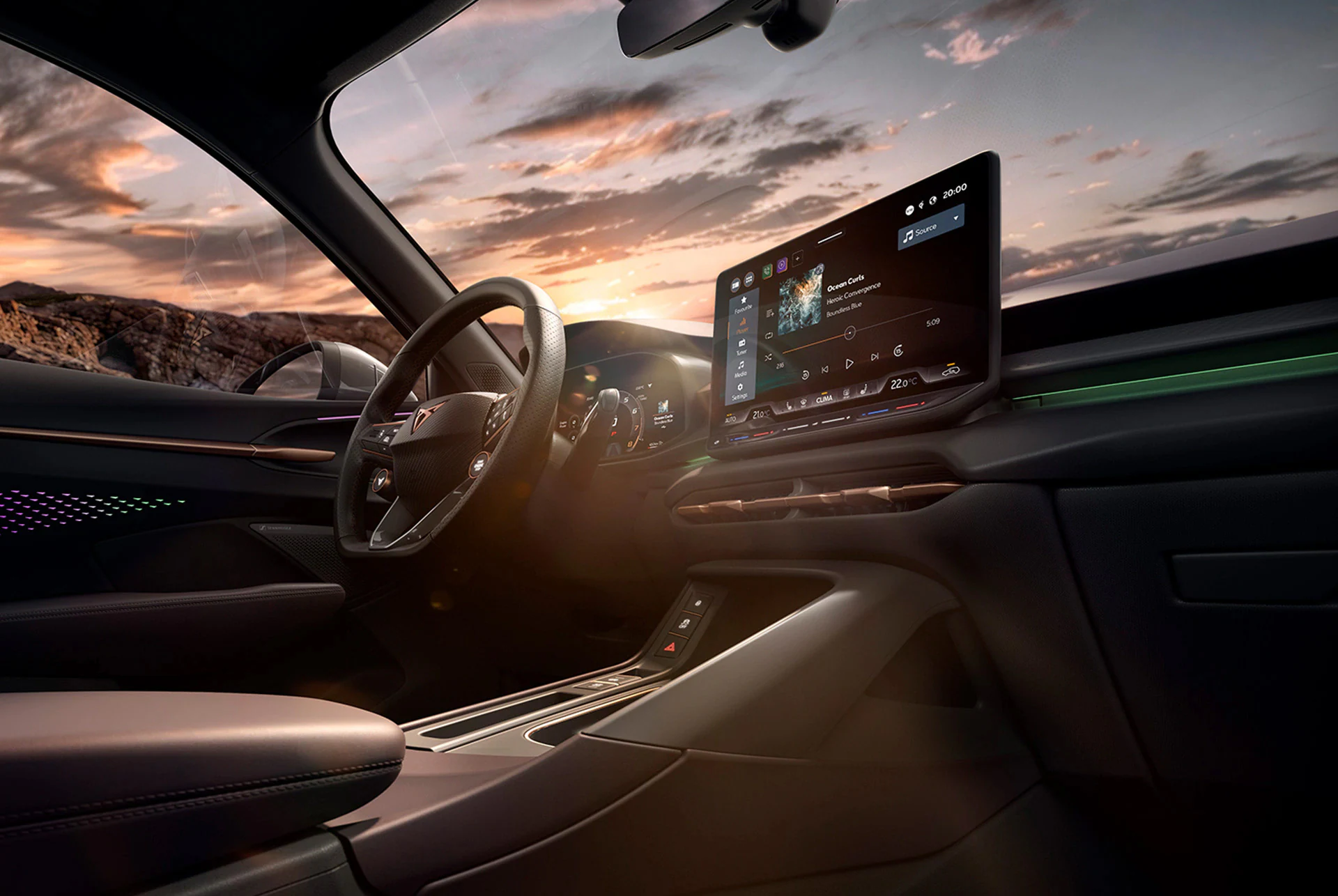 Central console & navigation system