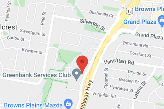 Browns Plains MG map