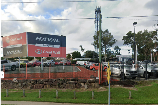 Westpoint Autos - Springwood map