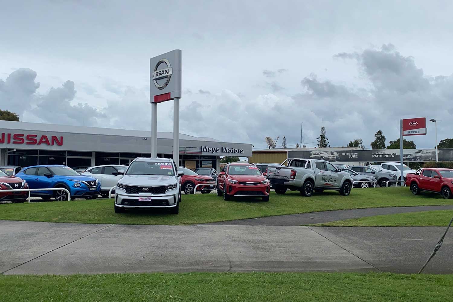 Mays Motors map