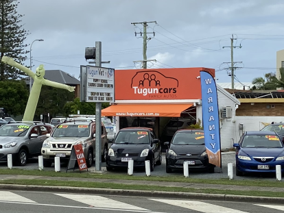 Tugun Cars map