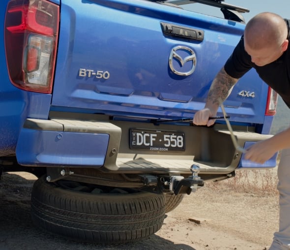 BT-50 Tech Drive: How To Change The Spare Wheel