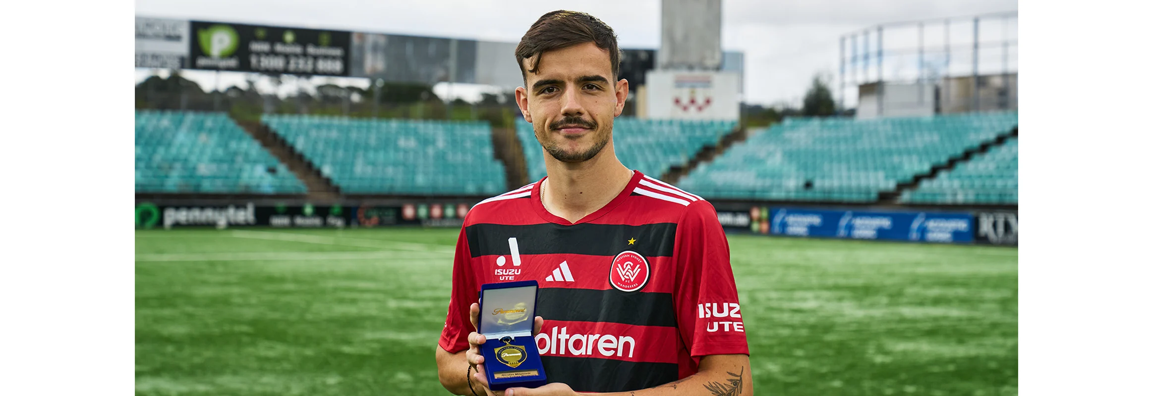 Nic Milanovic Awarded the Isuzu UTE A-League Alex Tobin Medal for Season 2024/25