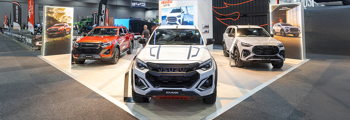 Trio of Isuzu UTE Vehicles Take Centre Stage at Melbourne Motor Show