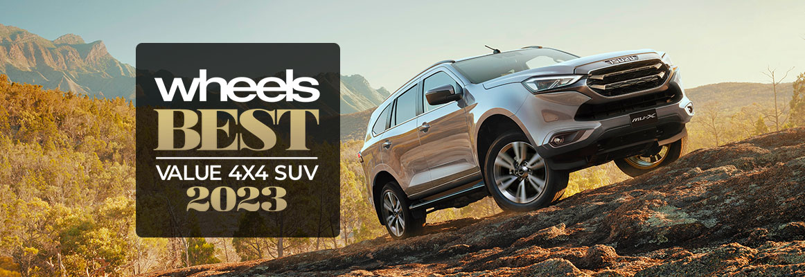 Isuzu MU-X Crowned Australia's Best Value 4x4 SUV