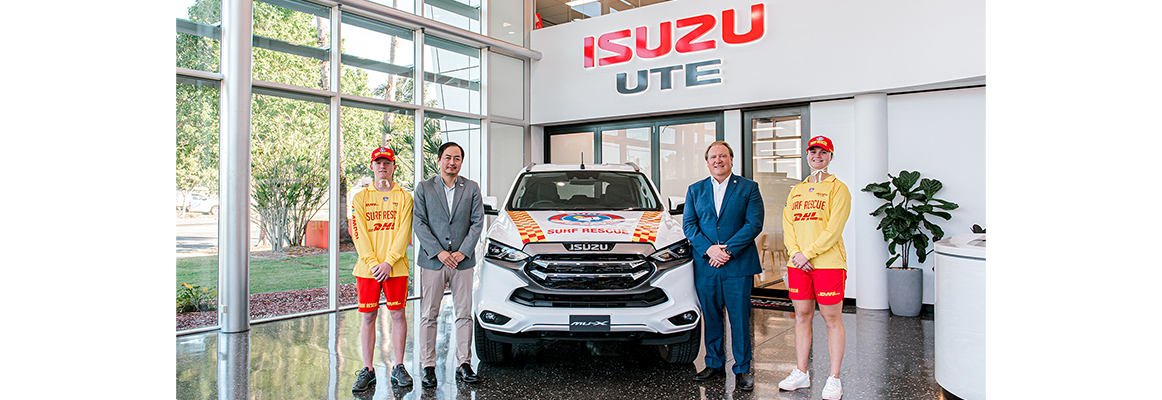 ISUZU UTE AUSTRALIA PLEDGES ANOTHER THREE YEARS TO SAFEGUARDING AUSTRALIAN BEACHES WITH SURF LIFE SAVING AUSTRALIA
