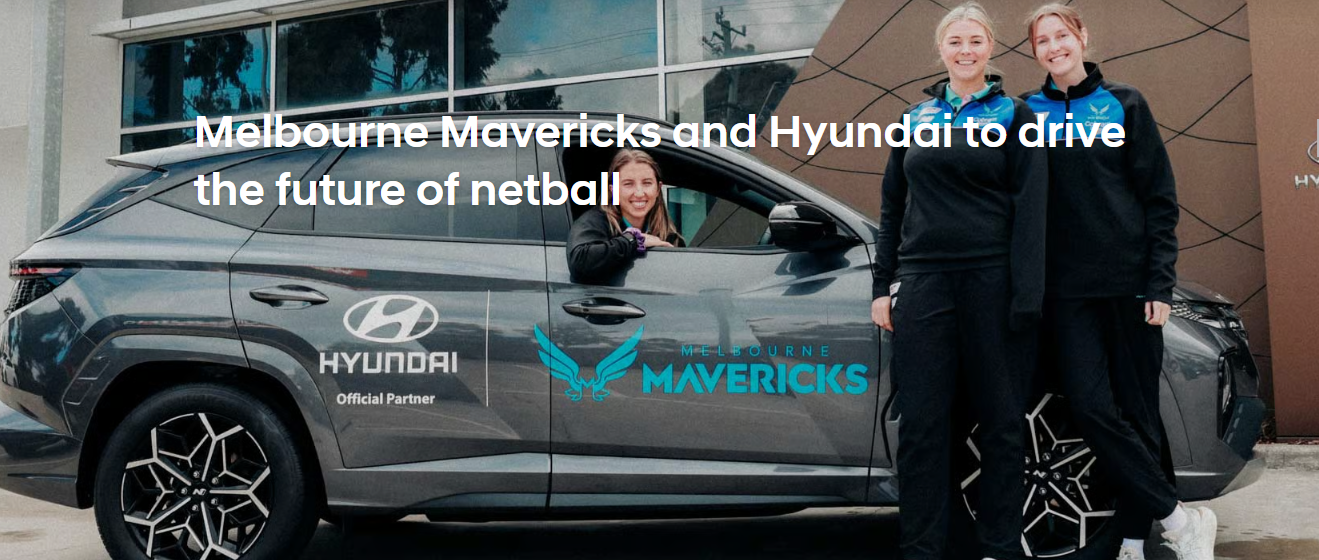  Melbourne Mavericks and Hyundai to drive the future of netball