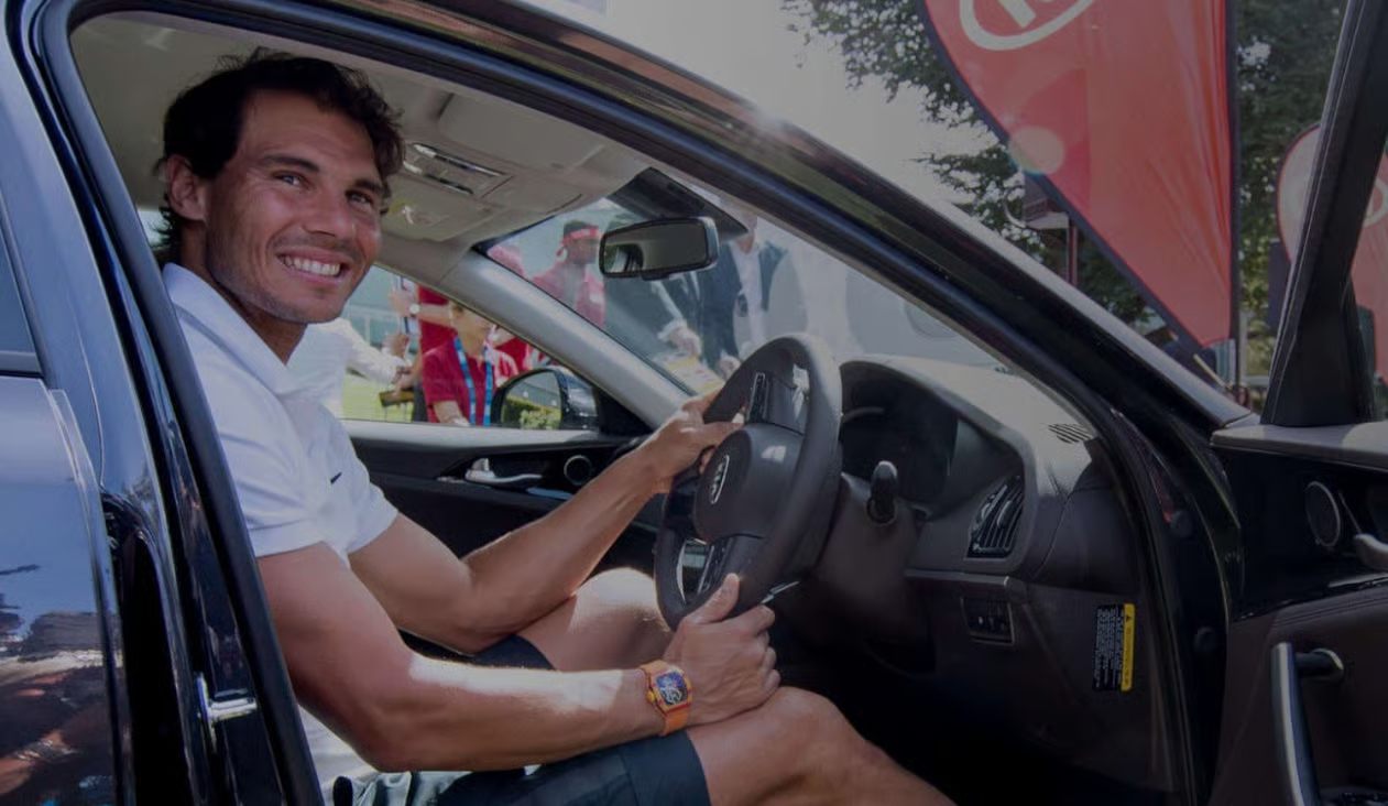 Rafael Nadal and Kia Partnership Continues
