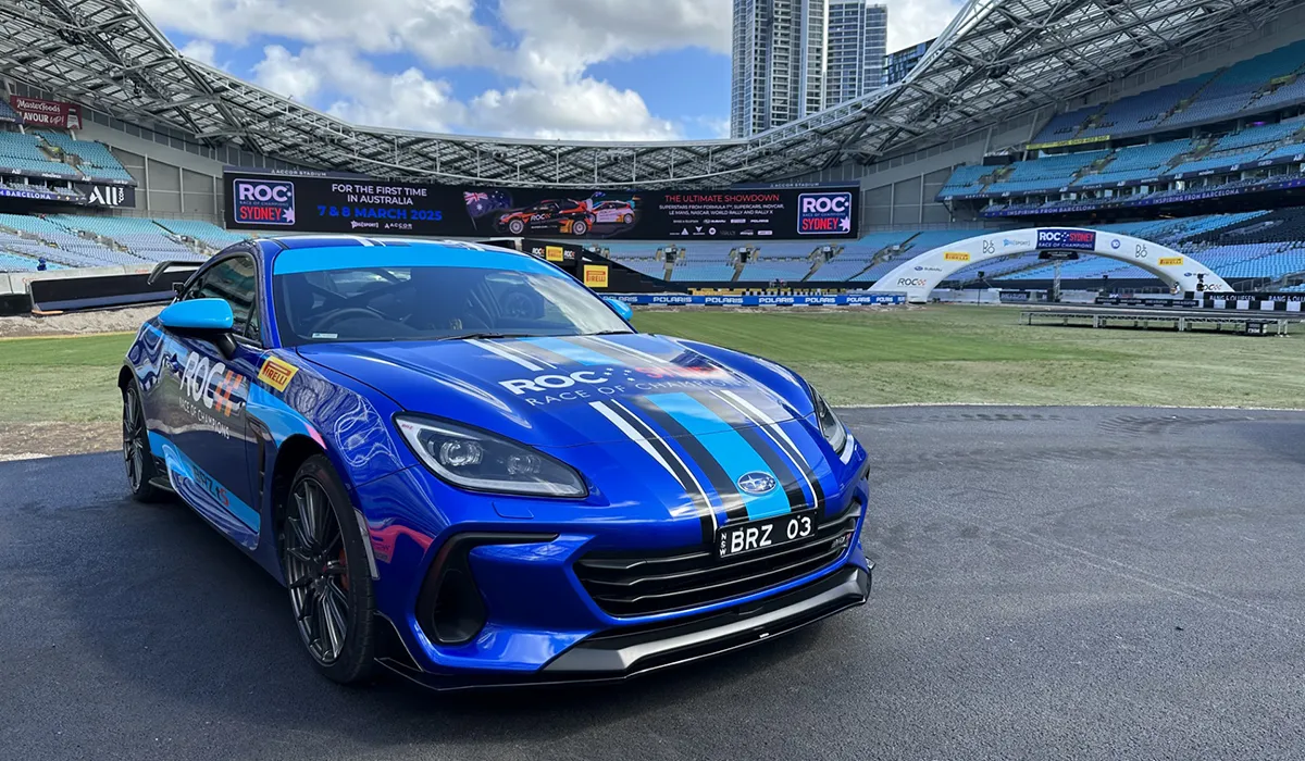 Subaru BRZ tS set to take centre stage at Race of Champions