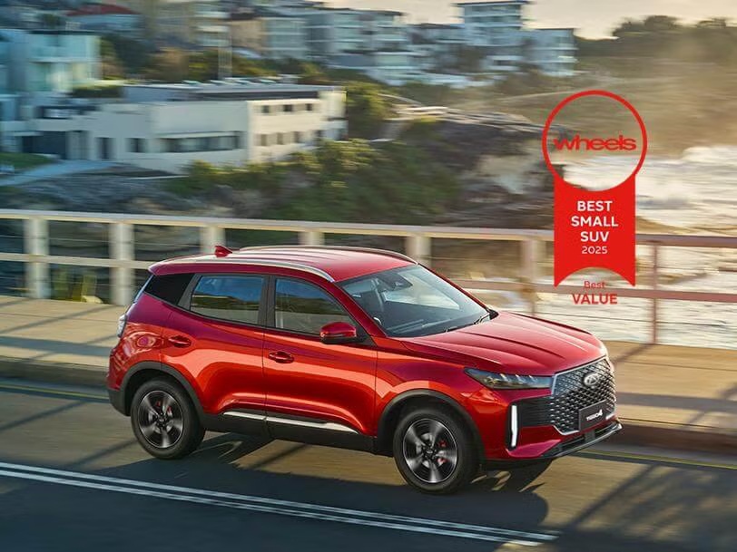 TIGGO 4 wins Wheels’ Best Small SUV award