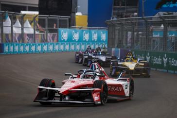 Nissan Formula E Team scores a top-10 finish on challenging return to Jakarta