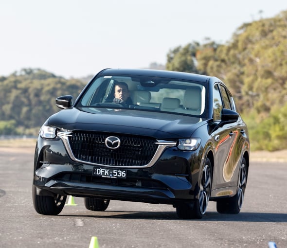 Race ace Alex Davison puts the new Mazda CX-60 to the ultimate test
