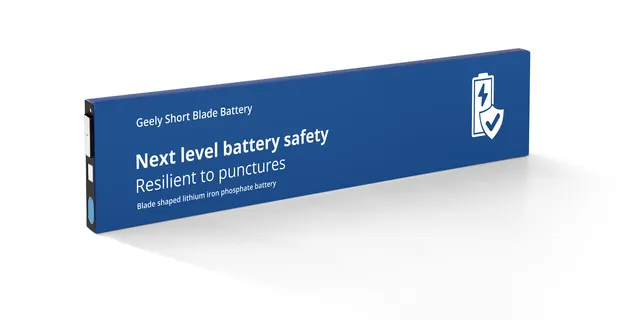 Geely Auto Group Unveils its New Short Blade EV Battery Technology