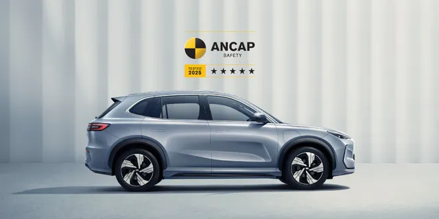 Geely EX5 Achieves Five-Star Ratings for both Euro NCAP and ANCAP Safety Tests