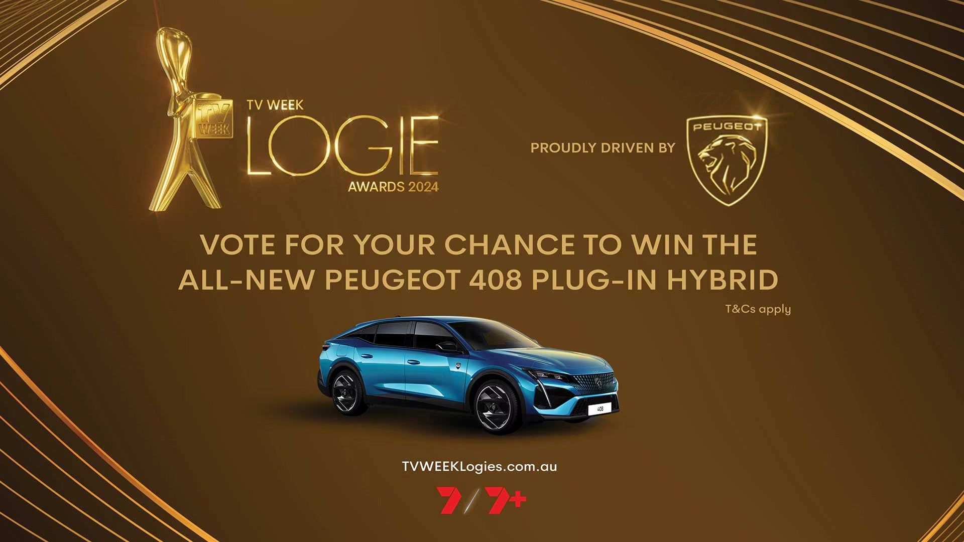 PEUGEOT 408 to step out at the 2024 Logies