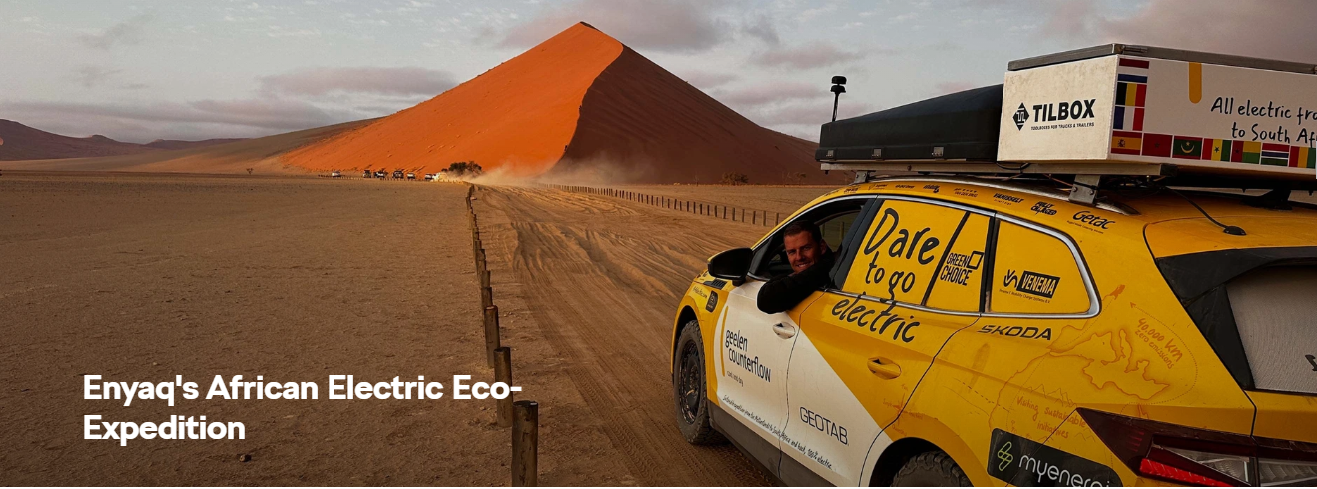 Enyaq's African Electric Eco-Expedition