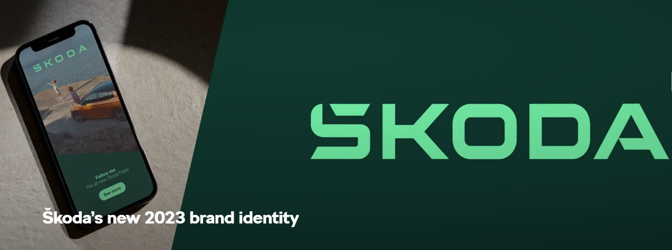 Škoda’s new 2023 brand identity
