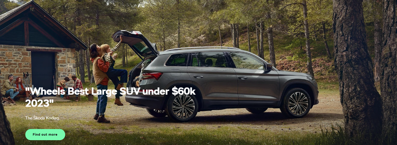 Škoda Kodiaq wins “Wheels Best Large SUV under $60k” 2023