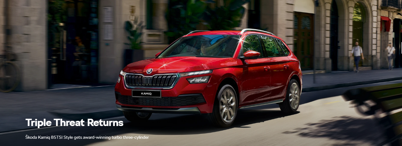 New Škoda Kamiq 85TSI