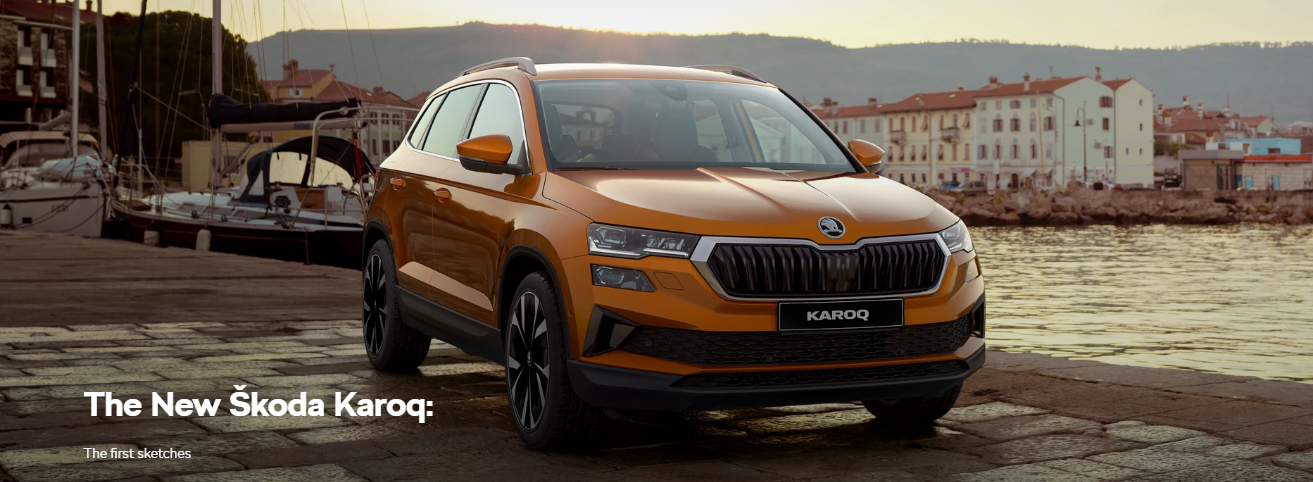 The New Škoda Karoq:The first sketches