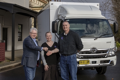 Hino Happy To Help Shannon's Bridge