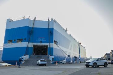 ARIYA sets sail: First examples of Nissan’s exciting new ARIYA head Down Under