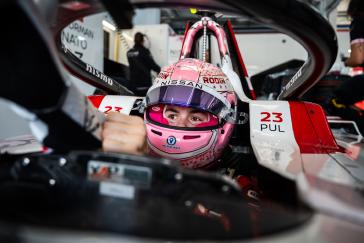Nissan Formula E Team’s Abbi Pulling sets second-fastest time in all-women’s test