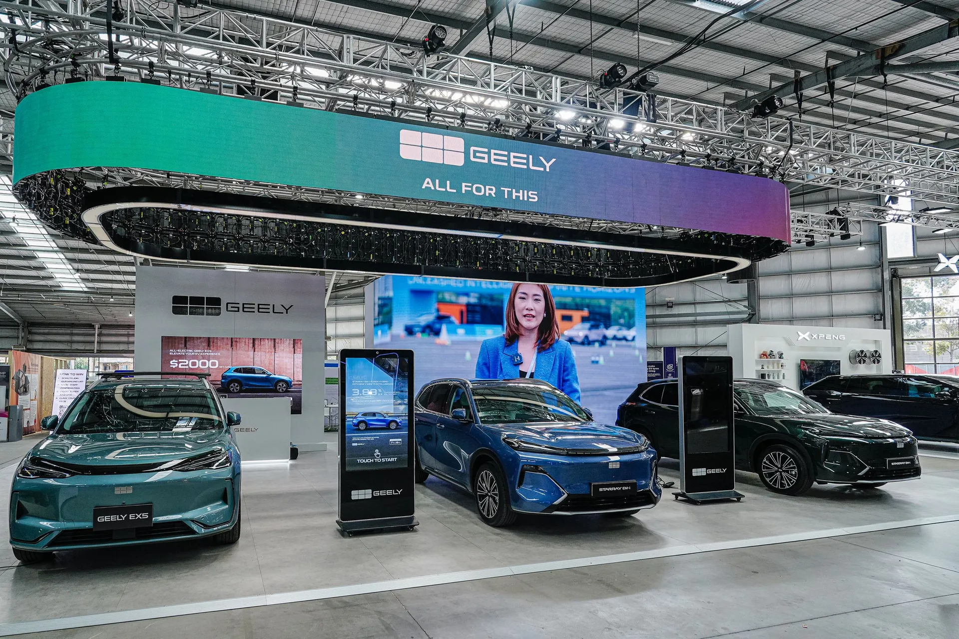 Geely takes the stage at Everything Electric Melbourne