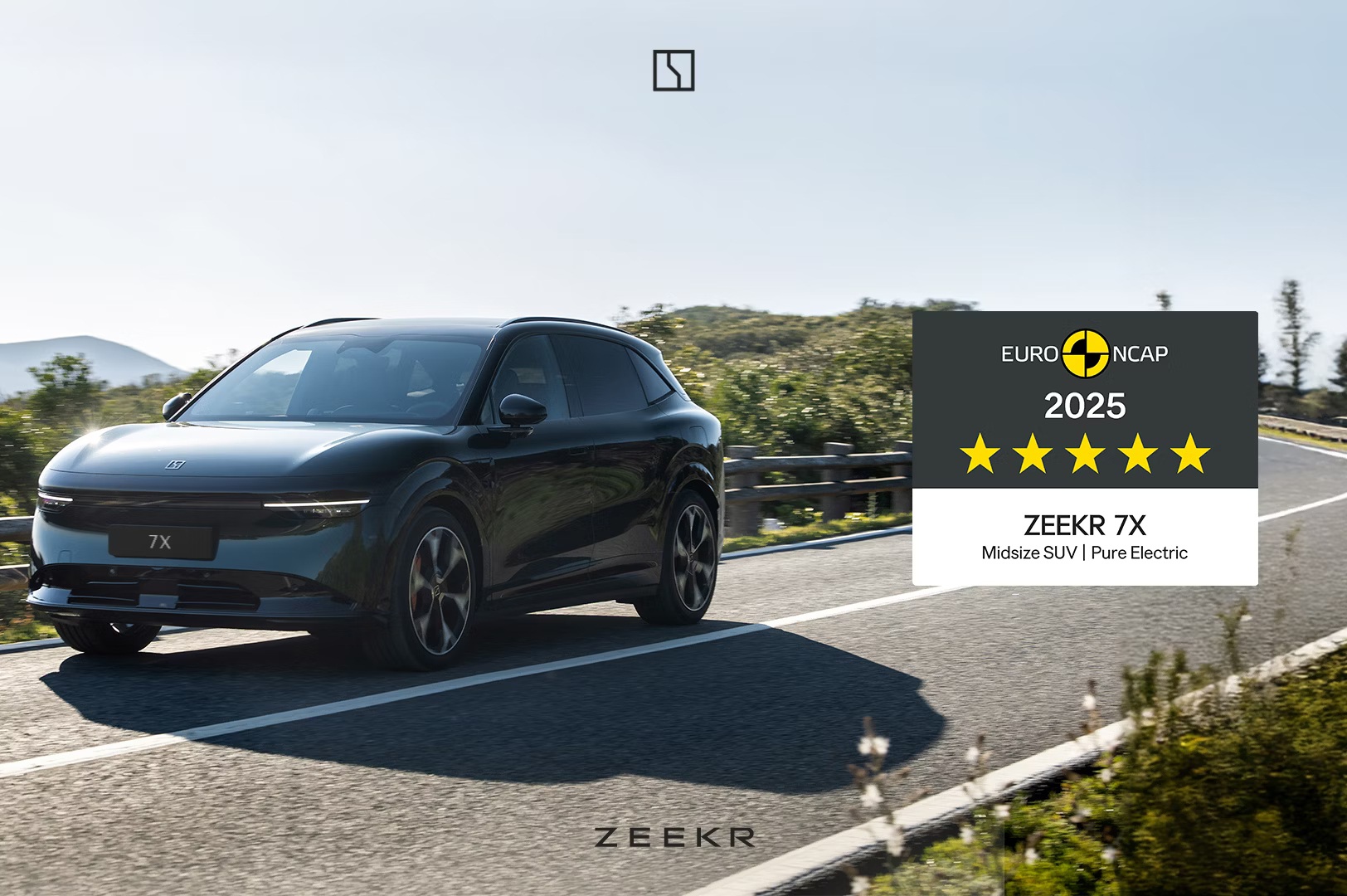 Zeekr 7X awarded 5-star Euro NCAP rating
