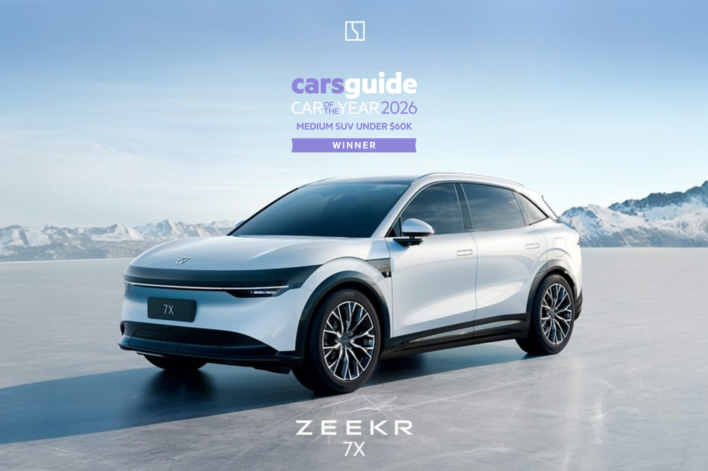 Zeekr 7X Crowned 2026 CarsGuide 'Best Medium SUV Under $60k'