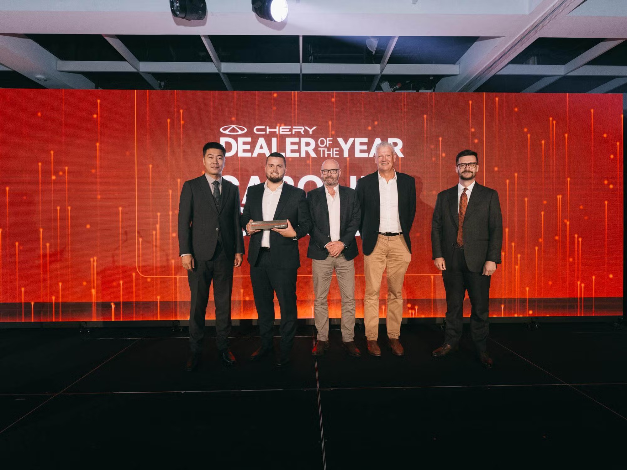 Chery Australia Celebrates Top Dealer Performers at Inaugural Dealer of the Year Awards
