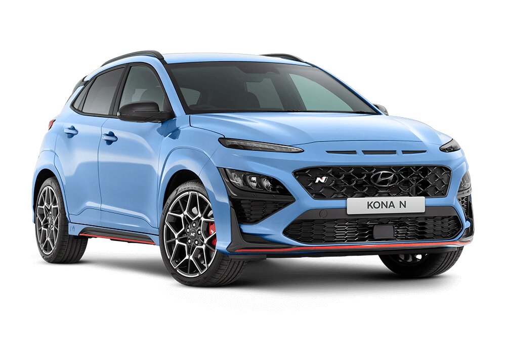Hyundai Kona N Performance : Neuwagen, 280 PS, Sonic Blue, 33.999