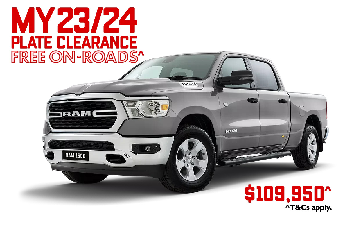 1500 Big Horn® HEMI V8 Crew Cab 6'4" Cargo Tub - MY23 Plate Clearance
