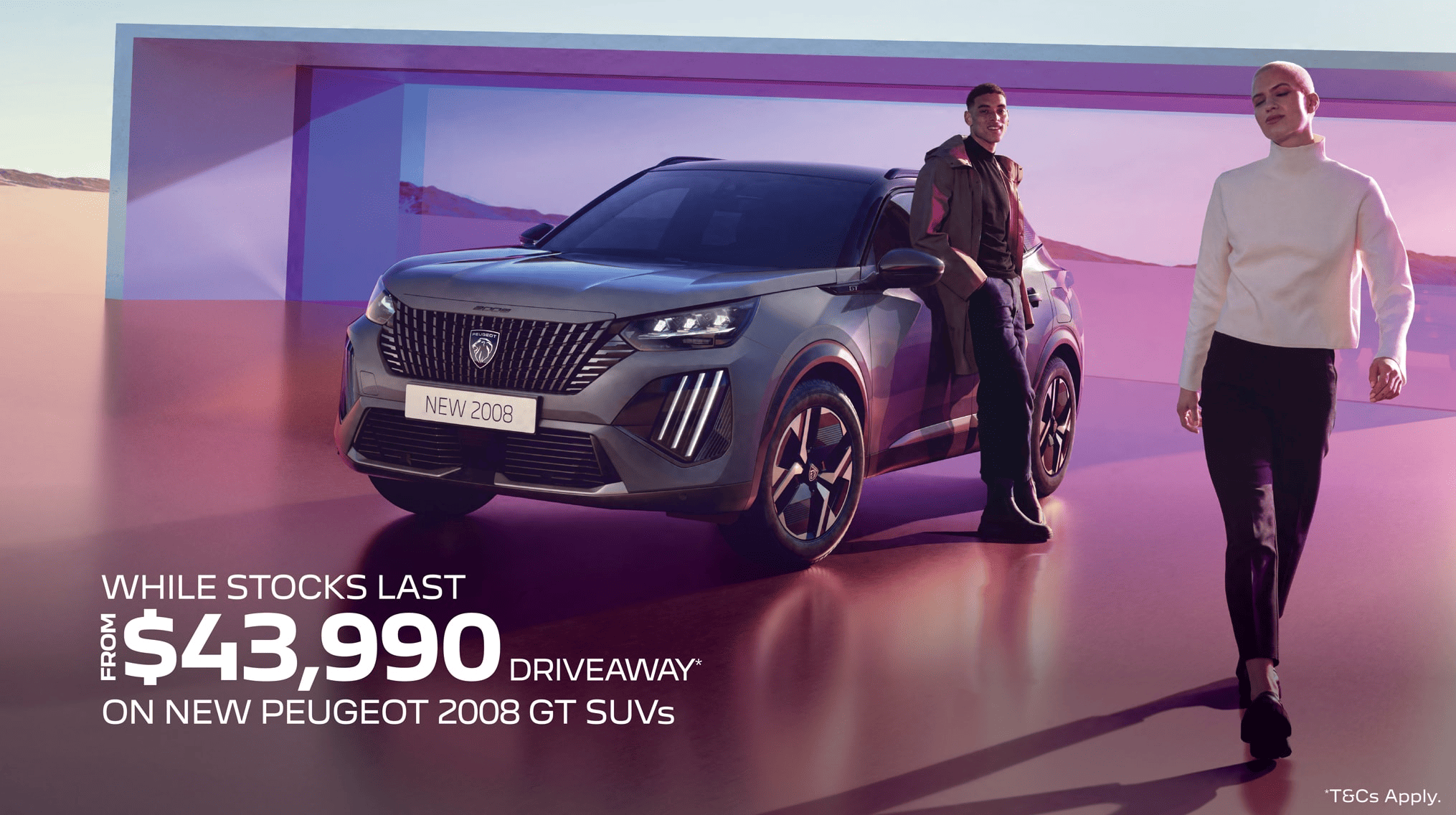   PEUGEOT 2008 GT SUV DRIVEAWAY OFFER Image