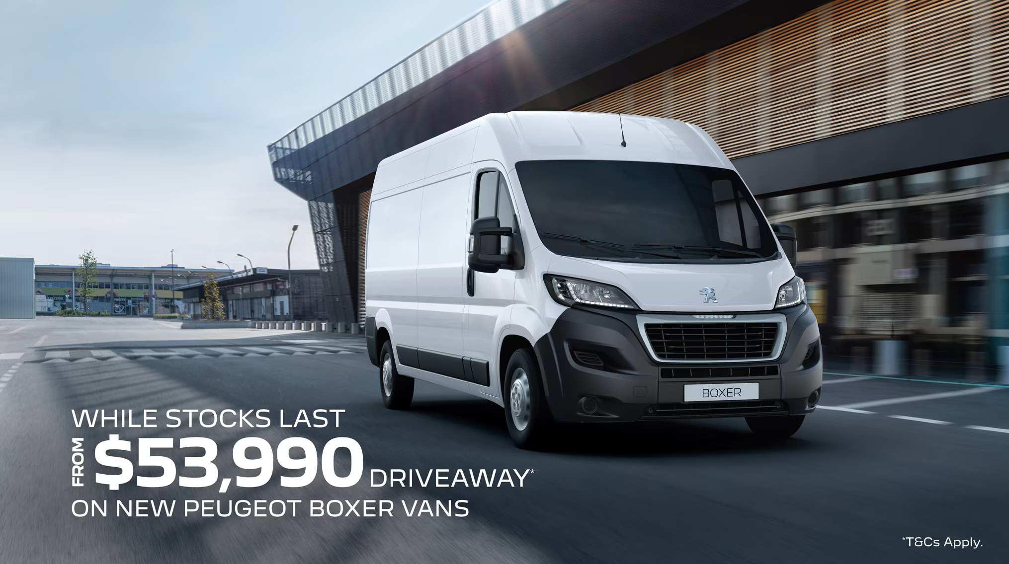 PEUGEOT BOXER VAN Driveaway offer Image