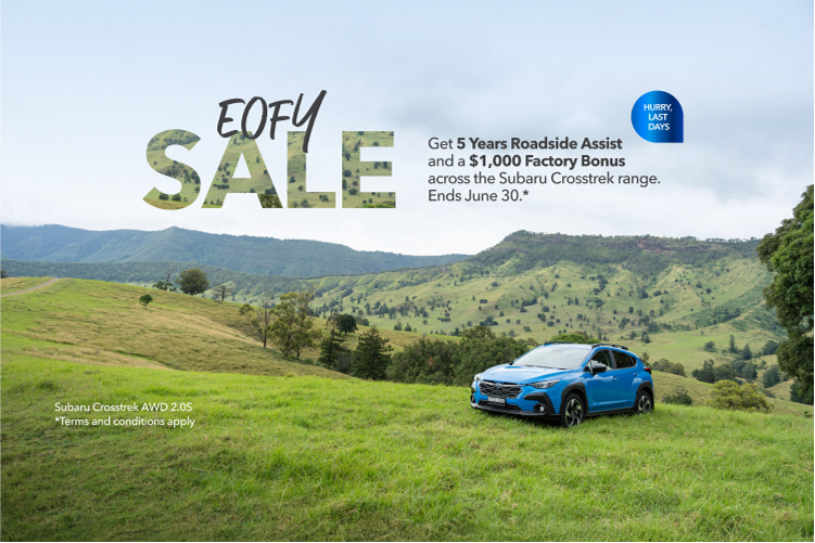 Subaru EOFY Crosstrek Sale Image
