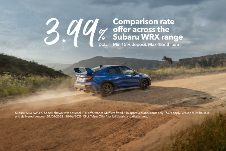 WRX Finance offer Image