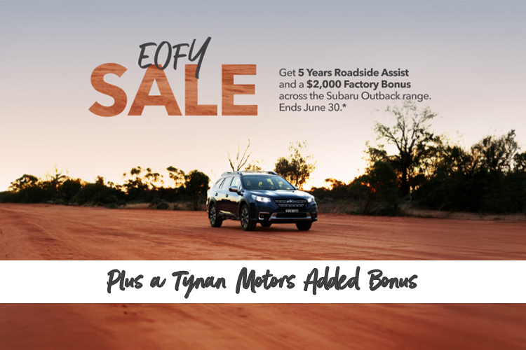 Tynan Subaru EOFY Outback Special Image