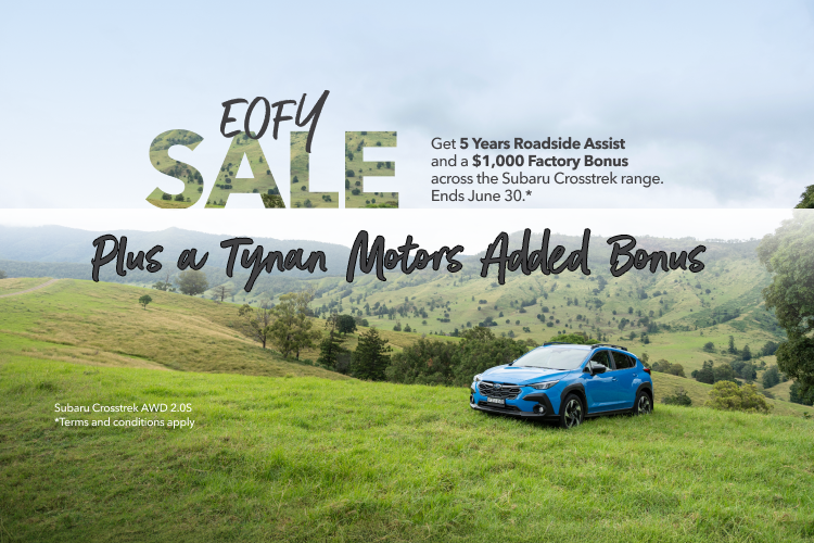Tynan Subaru EOFY Crosstrek Special Image