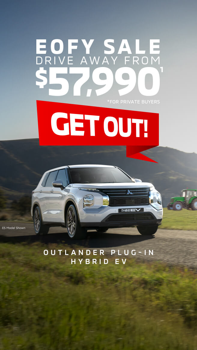 EOFY SALE: Outlander Plug-In Hybrid EV Image