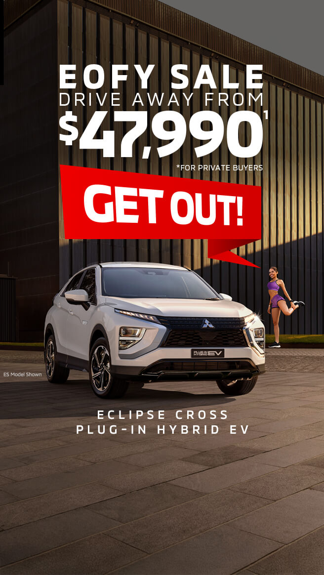 EOFY SALE: Eclipse Cross Plug-In Hybrid EV Image
