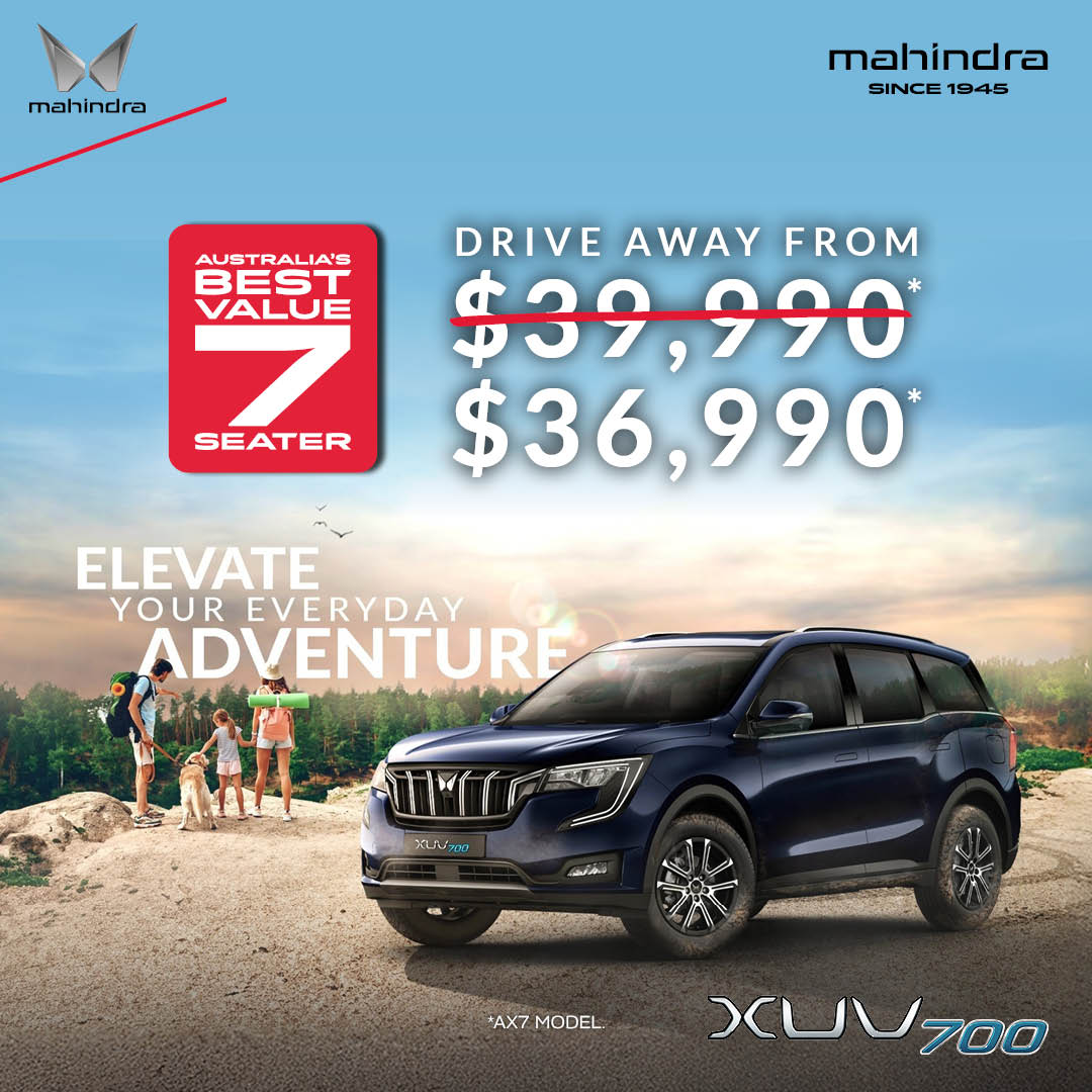 XUV700 Drive Away from $36,990* Image