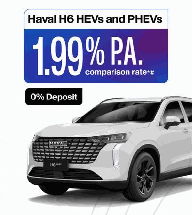 Haval H6 Finance Offer available on select Haval H6 Self Charging and Plug-in Hybrid models* Image