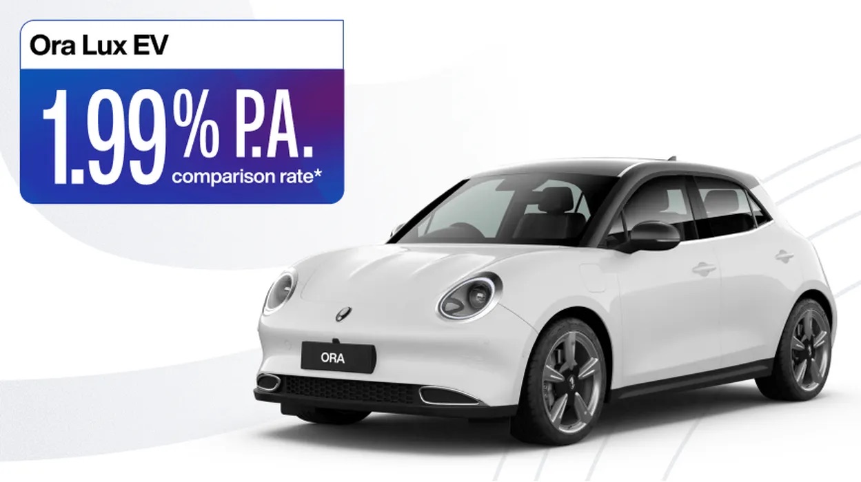 Ora Finance Offer available on select Ora models only* Image